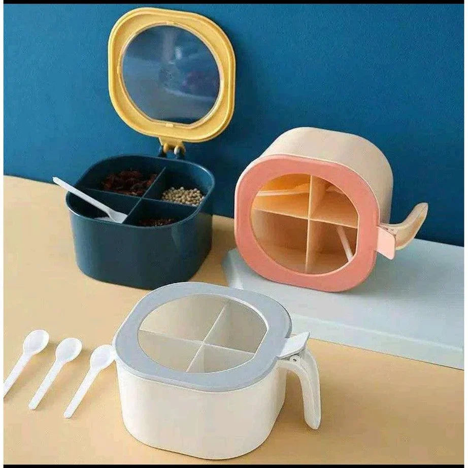 4 Compartment Spice Box  Kitchen Accessories | Gobazar